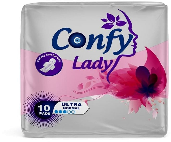 Прокладки ULTRA NORMAL, 10шт Confy Lady Прокладки ULTRA NORMAL, 10шт Confy Lady